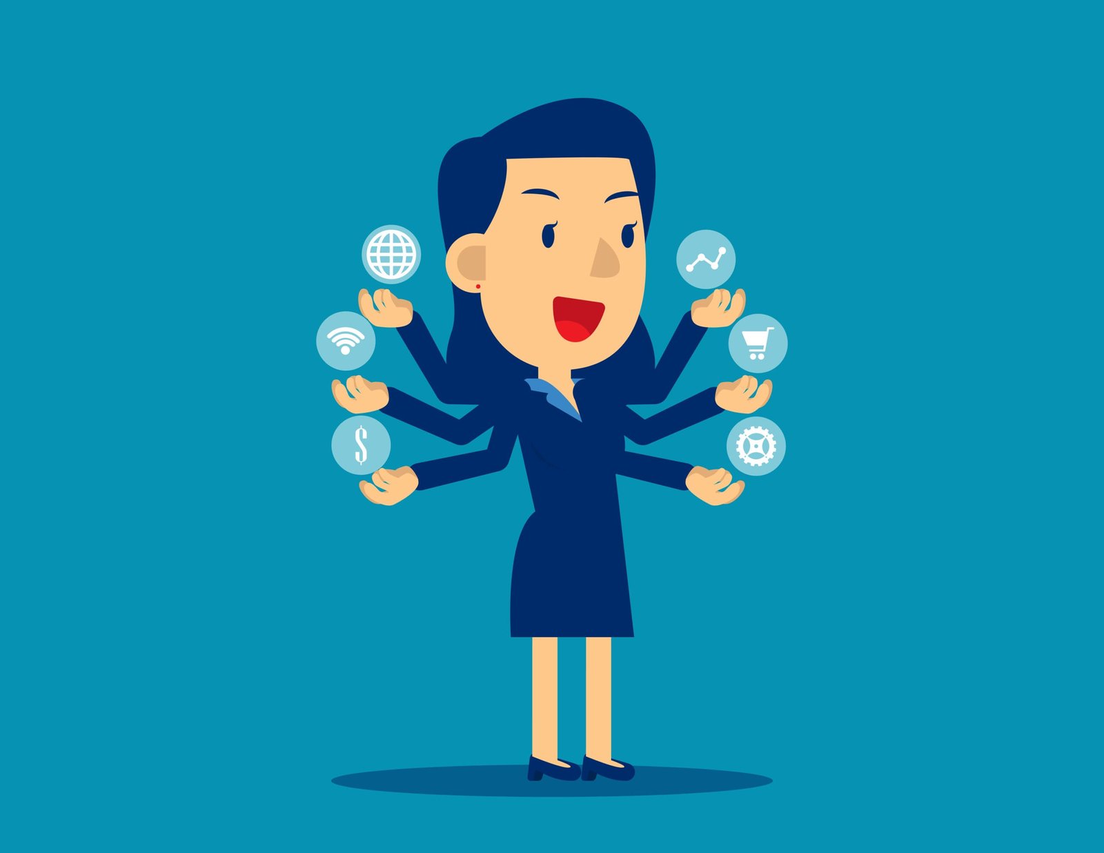 business owner speaking to audience in Cambodia 2